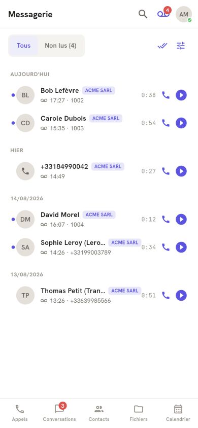 Messagerie vocale